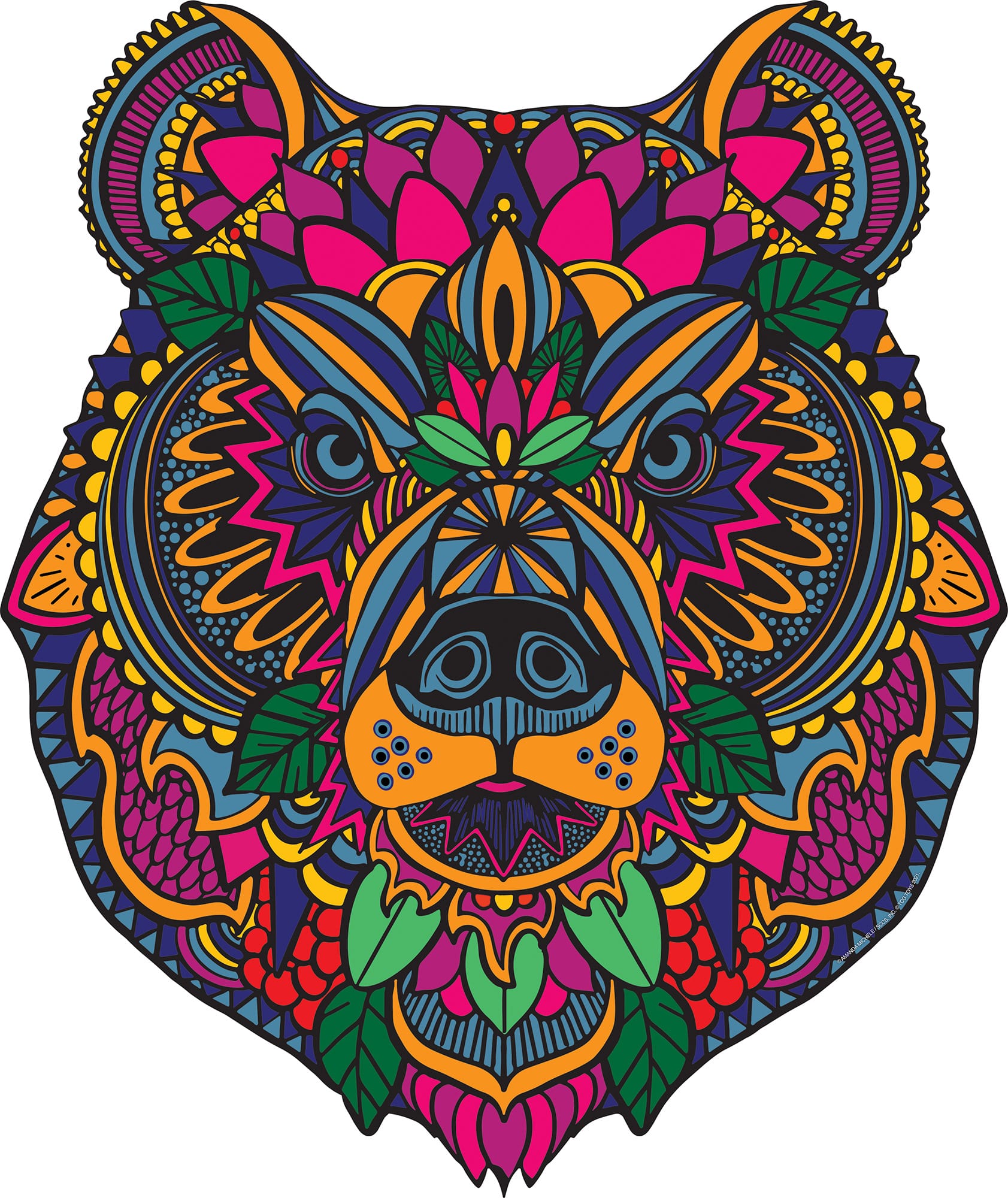 TCG Toys - SHAPES PUZZLE- BEAR