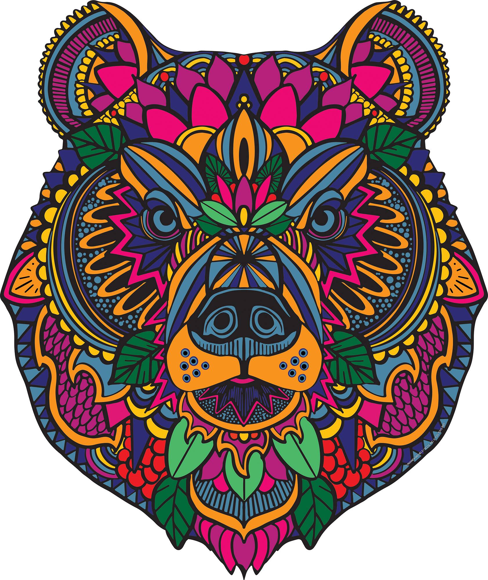 Front. TCG Toys - SHAPES PUZZLE- BEAR.