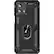 Front. SaharaCase - Military Kickstand Series Case for Motorola Edge+ (2023) - Black.
