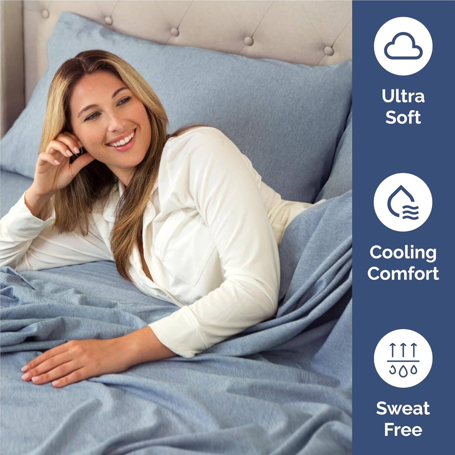 Ultra Soft  
Cooling Comfort  
Sweat Free