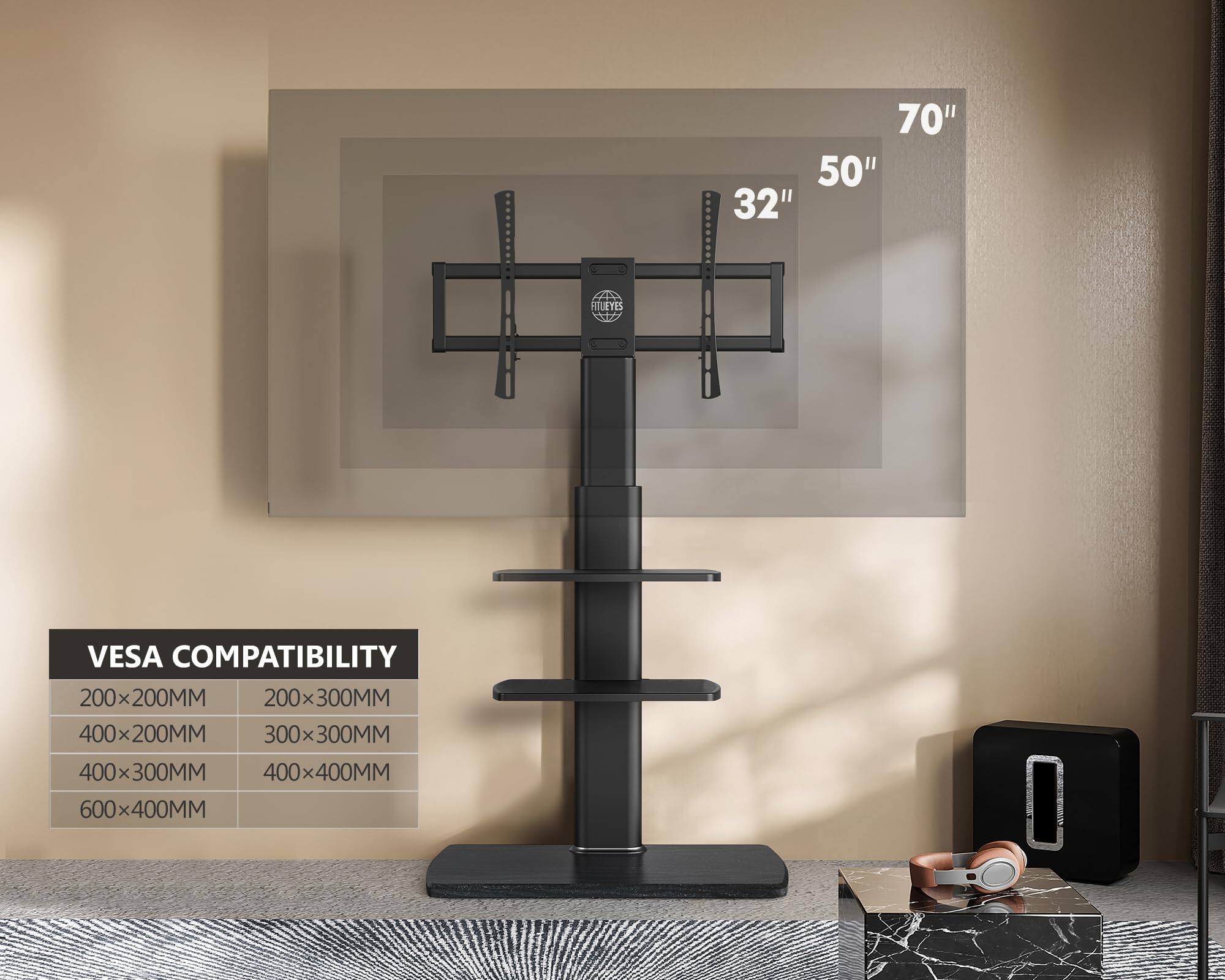 Sure, here is the corrected and grouped text:

**VESA COMPATIBILITY**

- 200x200MM
- 200x300MM
- 300x300MM
- 400x200MM
- 400x300MM
- 400x400MM
- 600x400MM

**Screen Sizes**

- 32"
- 50"
- 70"