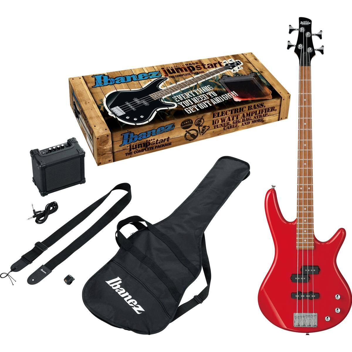 SASS tart umpsta COMPLETE ONA Thanez VE VERYTHANG THANG TU EVERY KEED AND GIGII UDY OUT BASS. GET ELECTRIC AMPLIFIER, WATT H STRAP 10 GIG AND MORE EUNER, CABLE Ibanez jumpstart .... PACKAGE THE COMPLETE - Ibanez