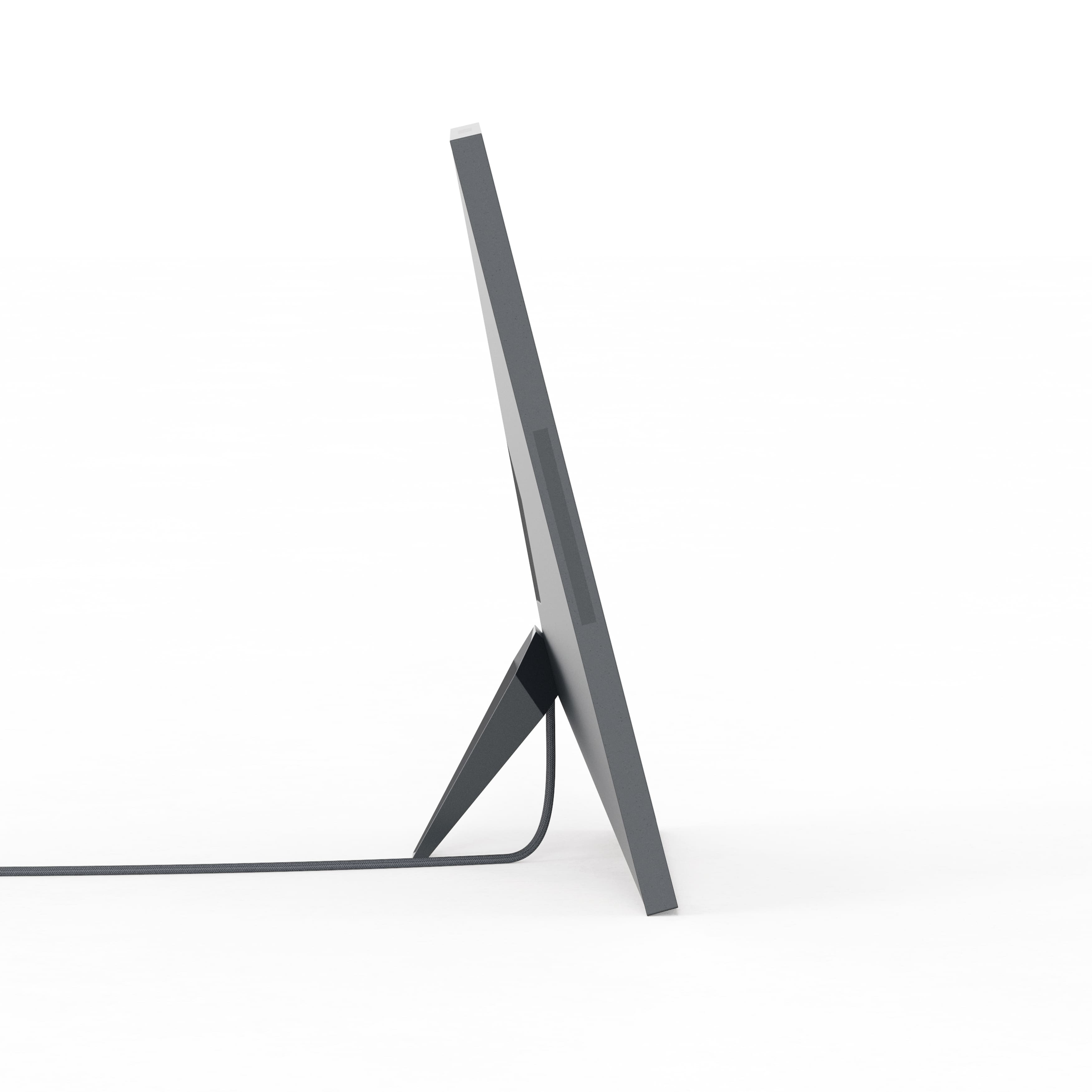 Back. Aura Home - 12" HD Wifi Aspen Matted Ink- Digital Photo Frame by Aura - Matted Ink.