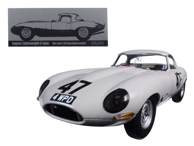 Jaguar Lightweight E-type die cast 1:18 precision model PARAGON S 4 47 WPD