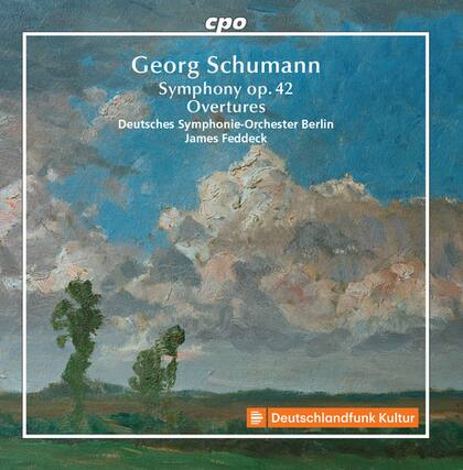 cpo
Georg Schumann
Symphony op. 42
Overtures
Deutsches Symphonie-Orchester Berlin
James Feddeck
Deutschlandfunk Kultur
