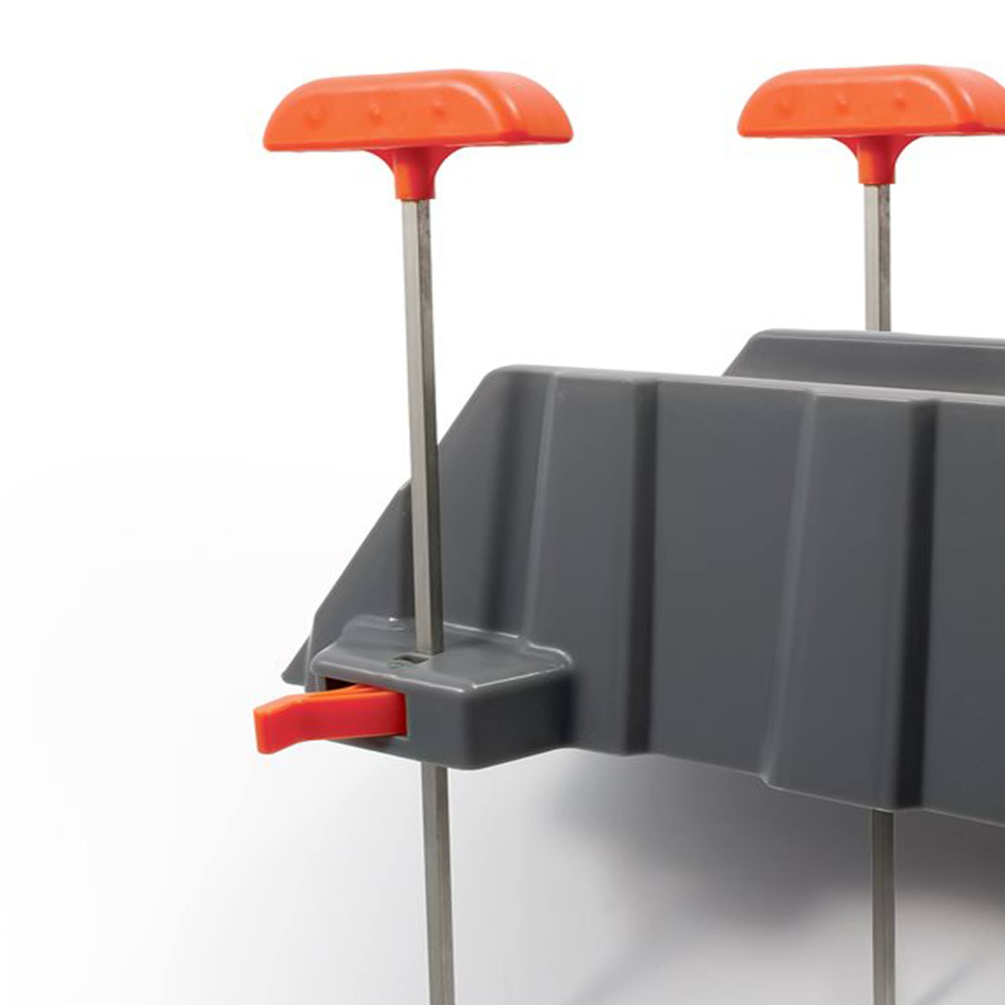 Alt View 3. Camco - Camco 43071 Adjustable Stackable Sewer Hose Drain Support Kit for RV (6 Troughs) - Gray.