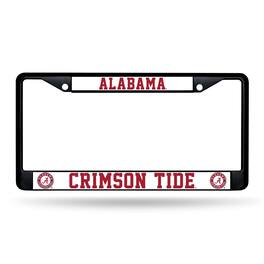 Rico Industries - Alabama Crimson Tide Black Metal License Plate Frame - Multi