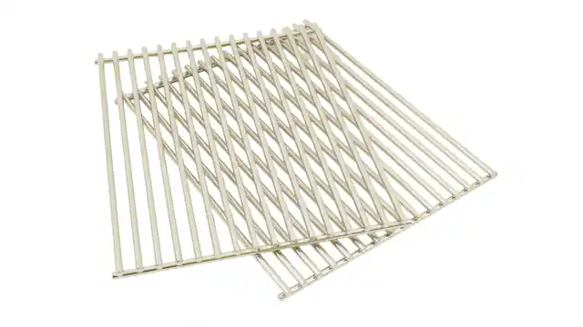 Front. Onward Manufacturing - Onward - ONW18652 COOKING GRID - SIGNET/CROWN - SS - 2 PC cooking grids.