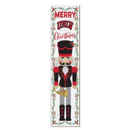 Jardine - UNLV Rebels 11" x 46" Nutcracker Holiday Leaner Sign - White