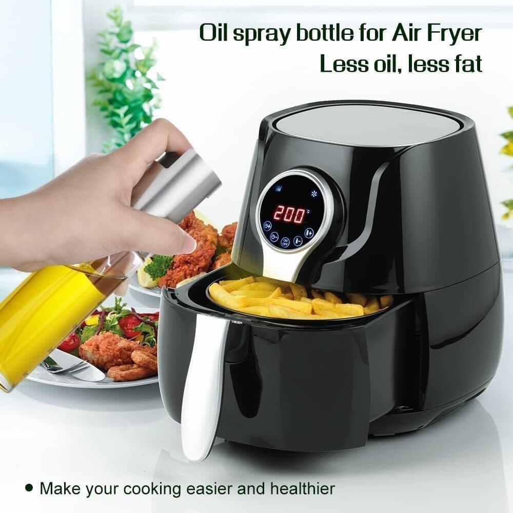 Oil spray bottle for Air Fryer  
Less oil, less fat  

• Make your cooking easier and healthier
