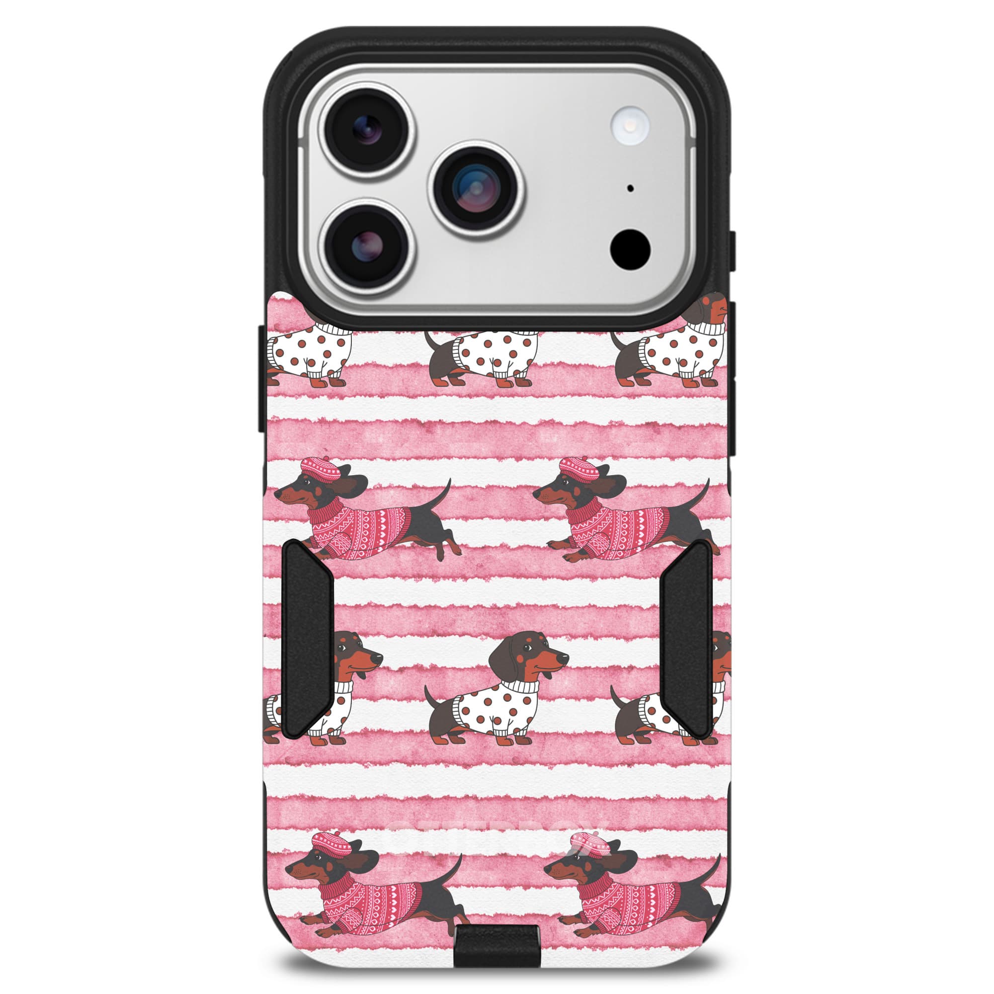 OtterBox - Artist Edition MagSafe Commuter Series Case for iPhone 17 Pro - Dachshund