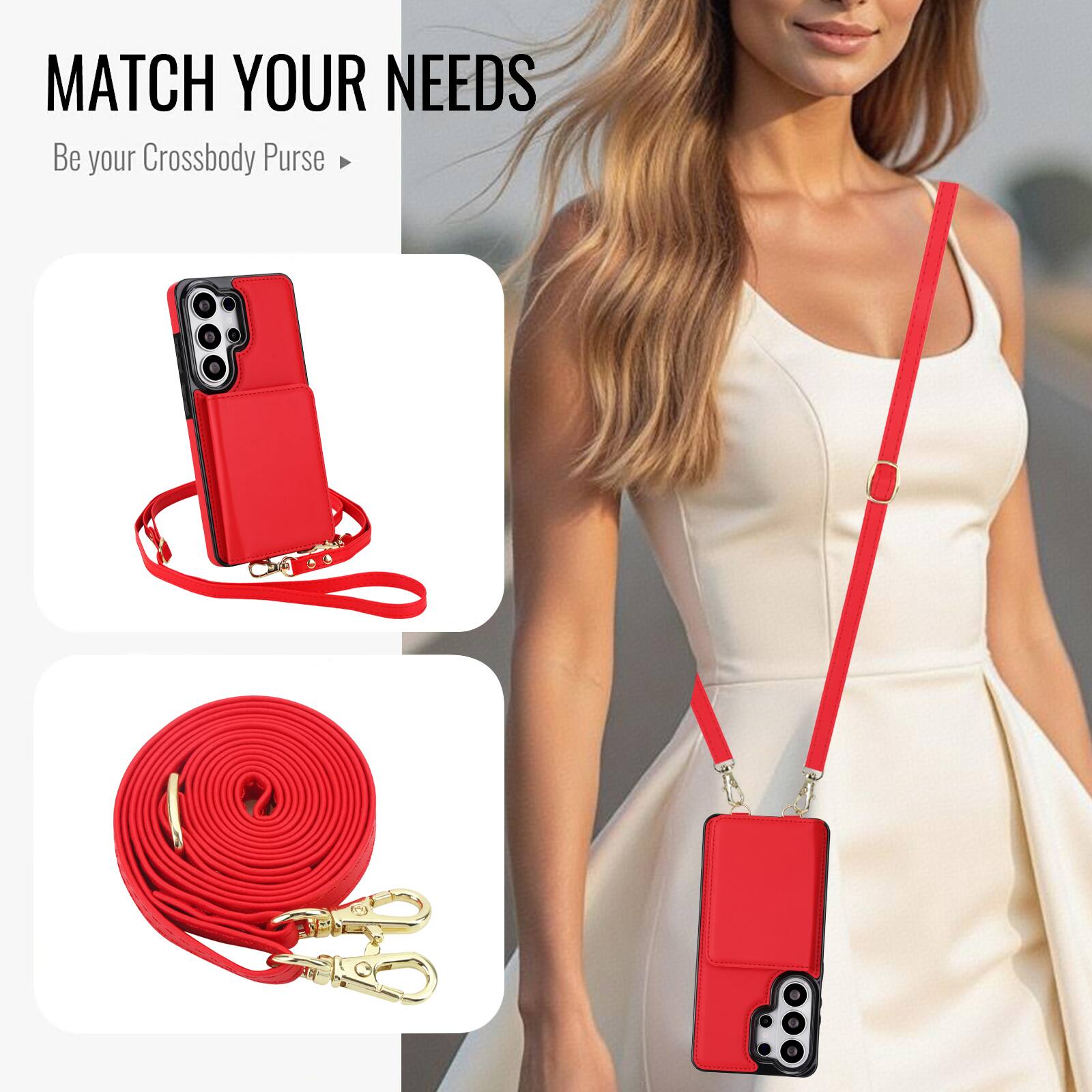 MATCH YOUR NEEDS  
Be your Crossbody Purse