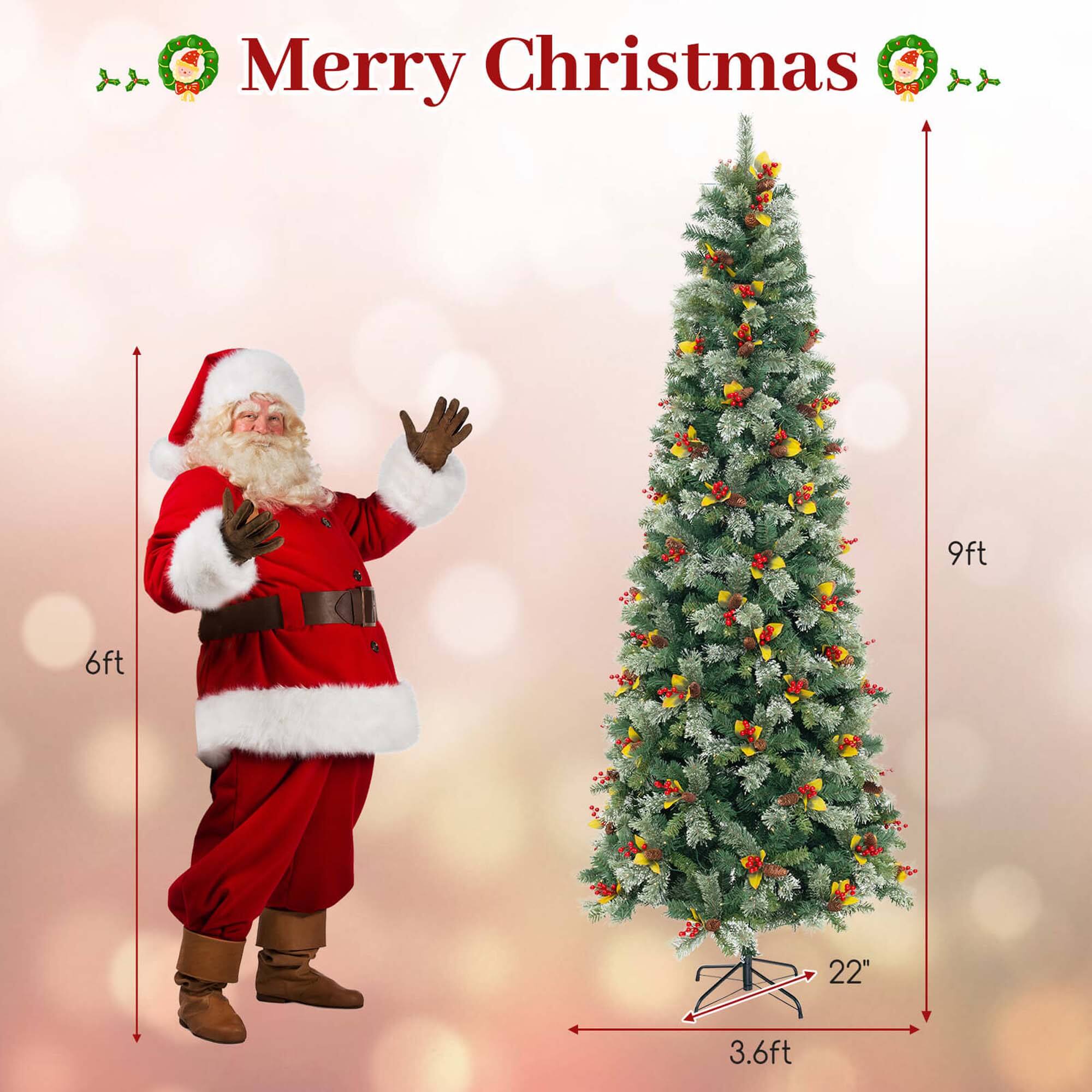 Merry Christmas

- 9ft
- 6ft
- 22"
- 3.6ft