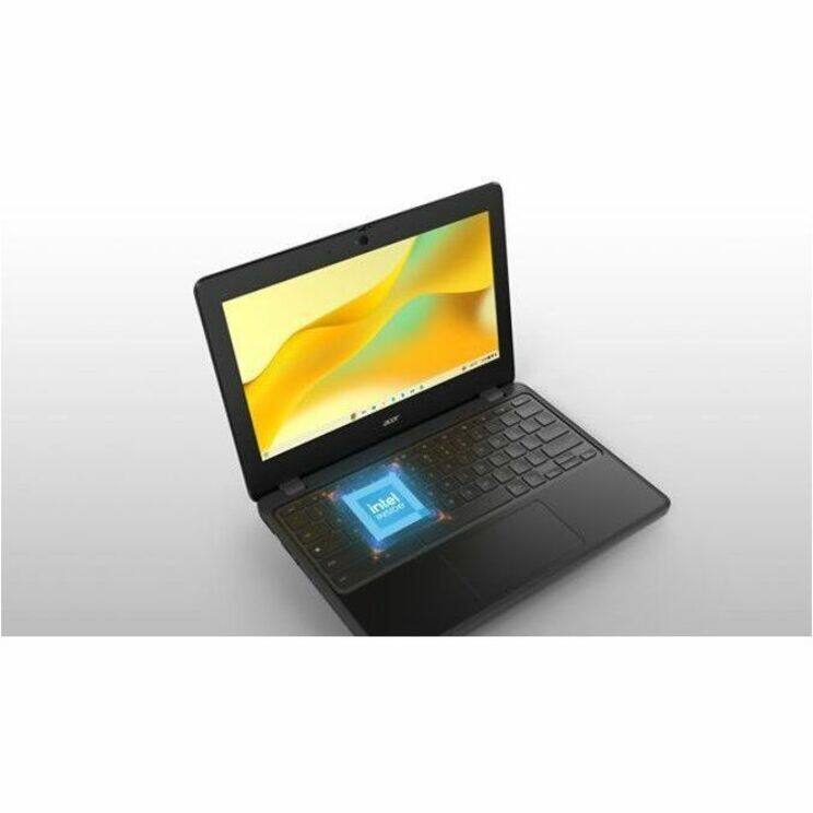 Alt View 3. Acer - Acer Chromebook 511 C737 C737-C0QC 11.6" Chromebook - HD - 60 Hz - Intel - 8 GB - 64 GB Flash Memory - English (US) - Black.