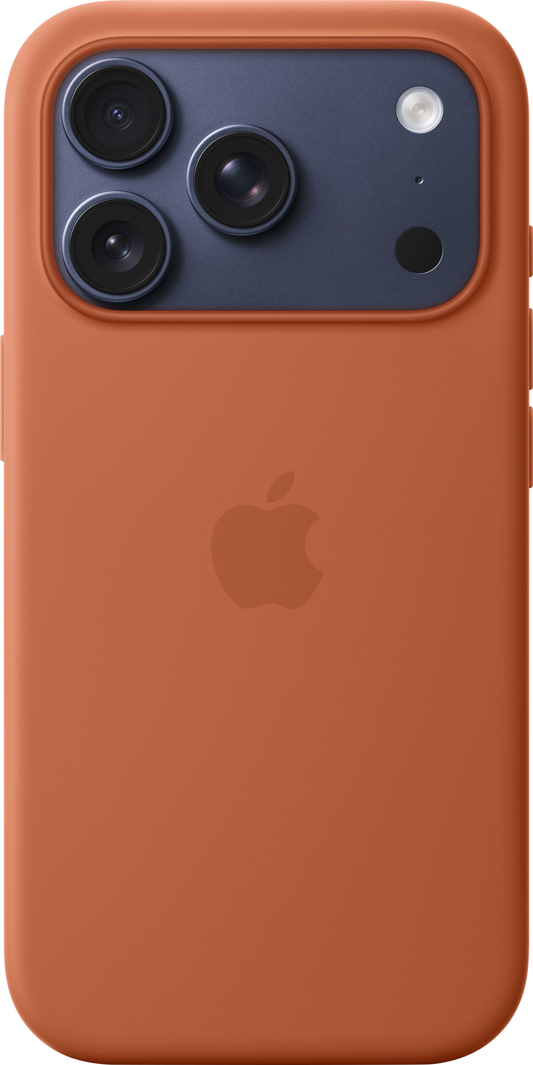 Alt View 1. Apple - iPhone 17 Pro Silicone Case with MagSafe - Terra Cotta.