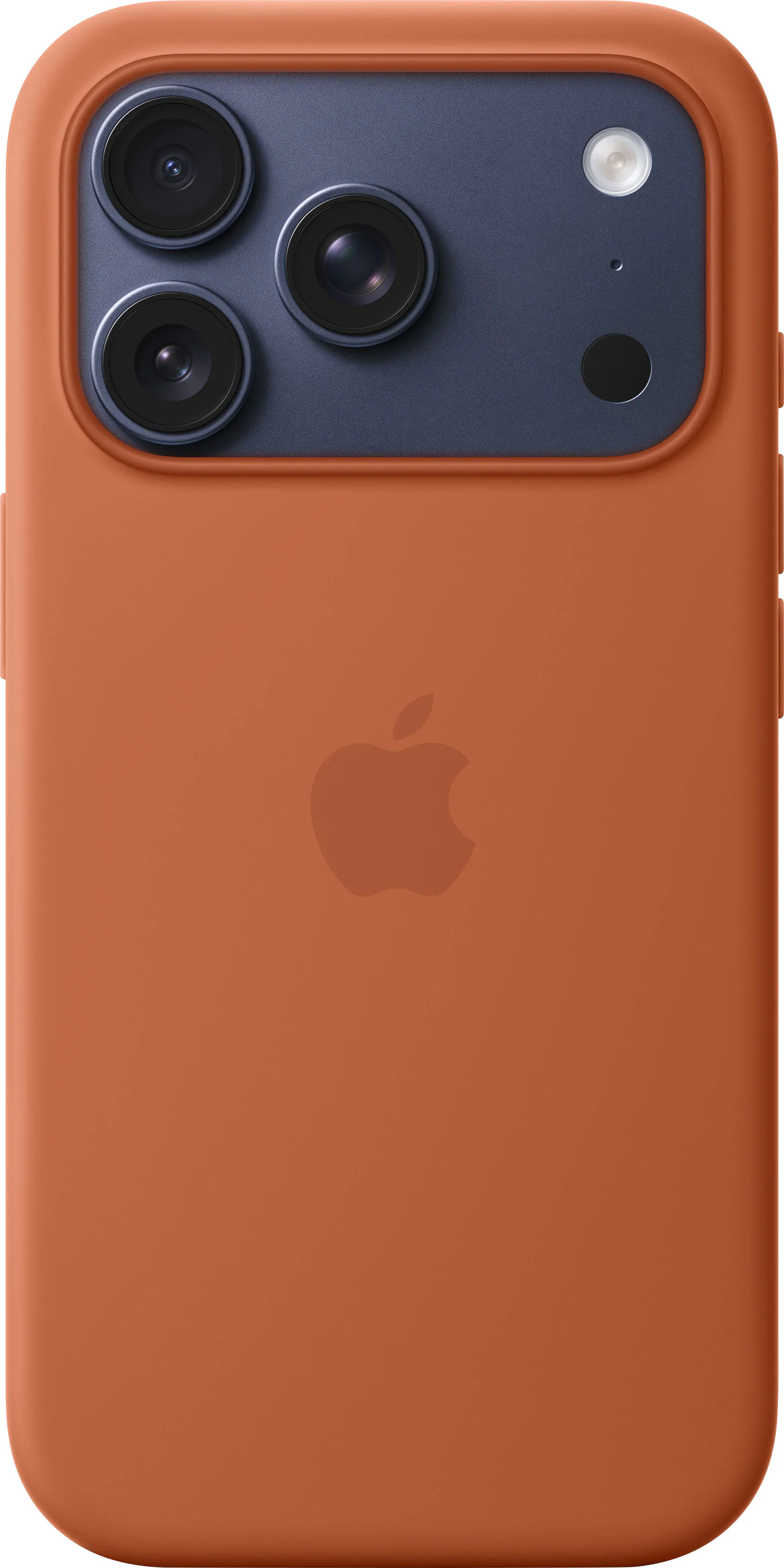 Alt View 1. Apple - iPhone 17 Pro Silicone Case with MagSafe - Terra Cotta.