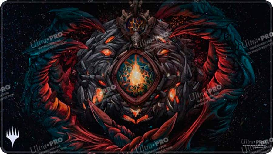 Ultra PRO Tarkir Dragonstorm Mox Jasper Holofoil Playmat for Ultra PRO Tarkir Dragonstorm Mox Jasper Holofoil Playmat for