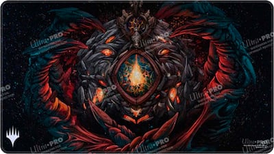 Ultra PRO Tarkir Dragonstorm Mox Jasper Holofoil Playmat for Ultra PRO Tarkir Dragonstorm Mox Jasper Holofoil Playmat for