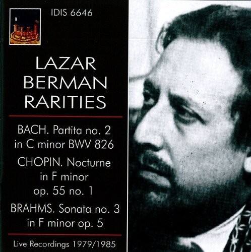 Bach,J.S. / Berman - Lazar Berman Rarities  - COMPACT DISCS