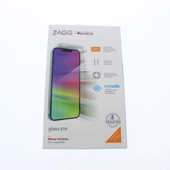 ZAGG - Screen Protector FIT Apple iPhone13/13 pro Glass XTR D3O (ZAG200108693-V) - Clear