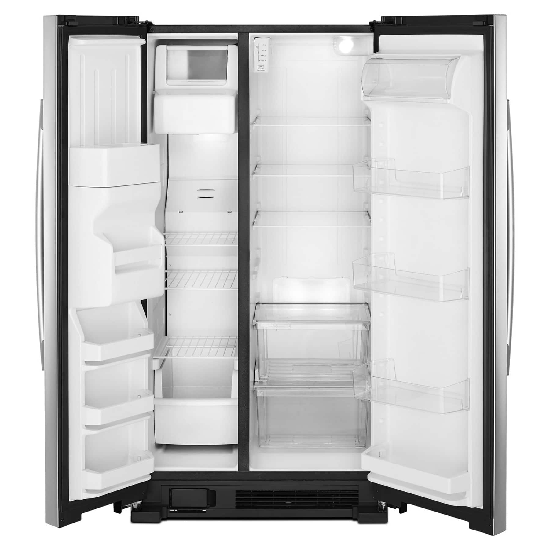 Alt View 20. Amana - 21.4 Cu. Ft. Side-by-Side Refrigerator - Stainless steel.