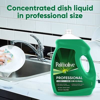 Concentrated dish liquid in professional size

Palmolive PROFESSIONAL INSTANTLY CUTS GREASE ORIGINAL

100% of the grease is gone. No rinsing needed.