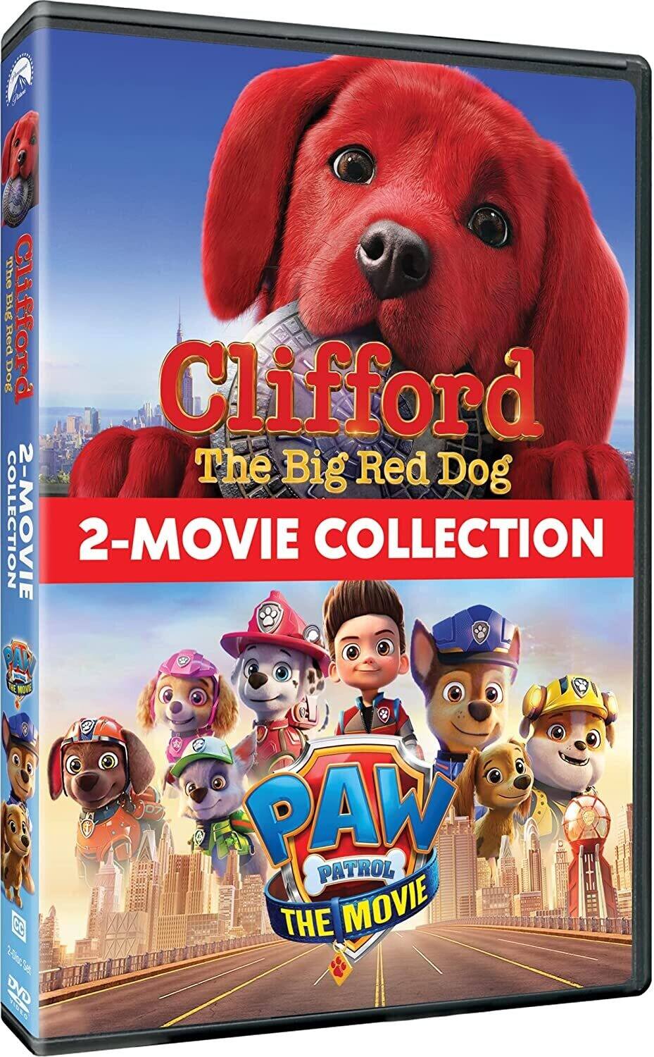 Front. Clifford the Big Red Dog / PAW Patrol The Movie: 2 Movie Collection   - DVD.
