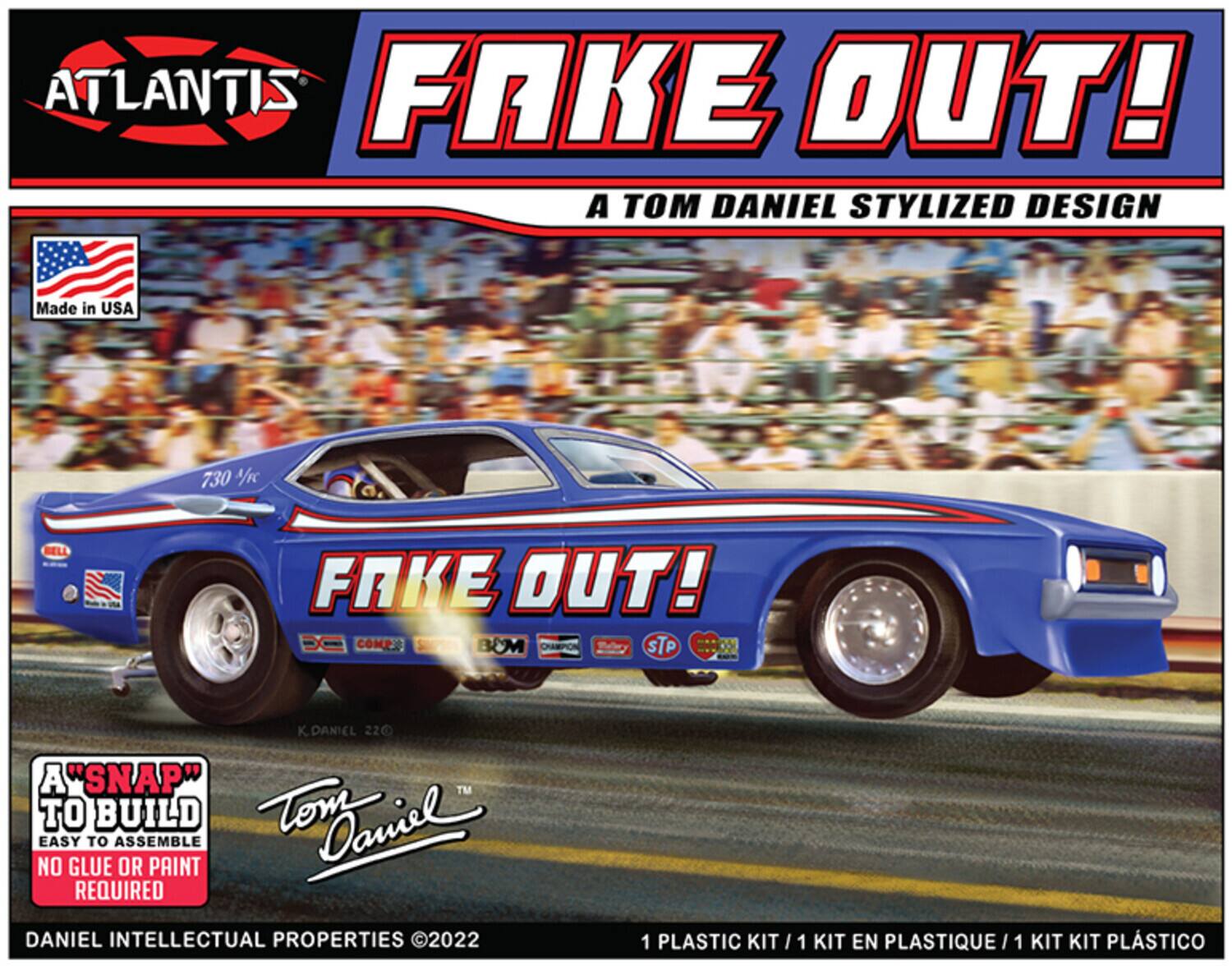 Tom Daniel - 1:32 Scale Model Kit - Fake Out Funny Car - COLLECTIBLES