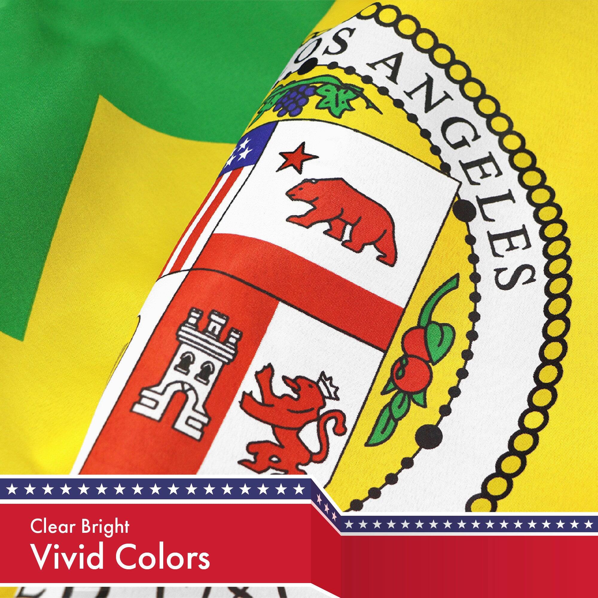 Los Angeles  
Clear Bright Vivid Colors