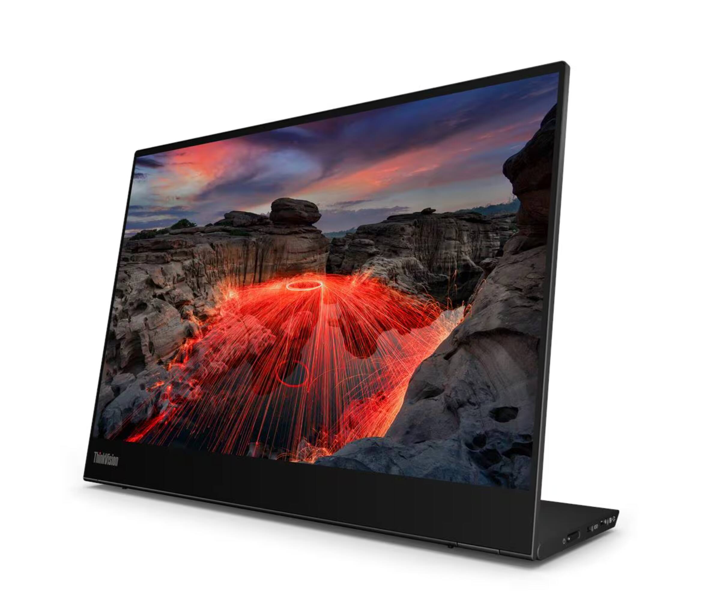 Lenovo Thinkvision M14t Gen 2 Portable Monitor Touch, 2.2K, 16:10