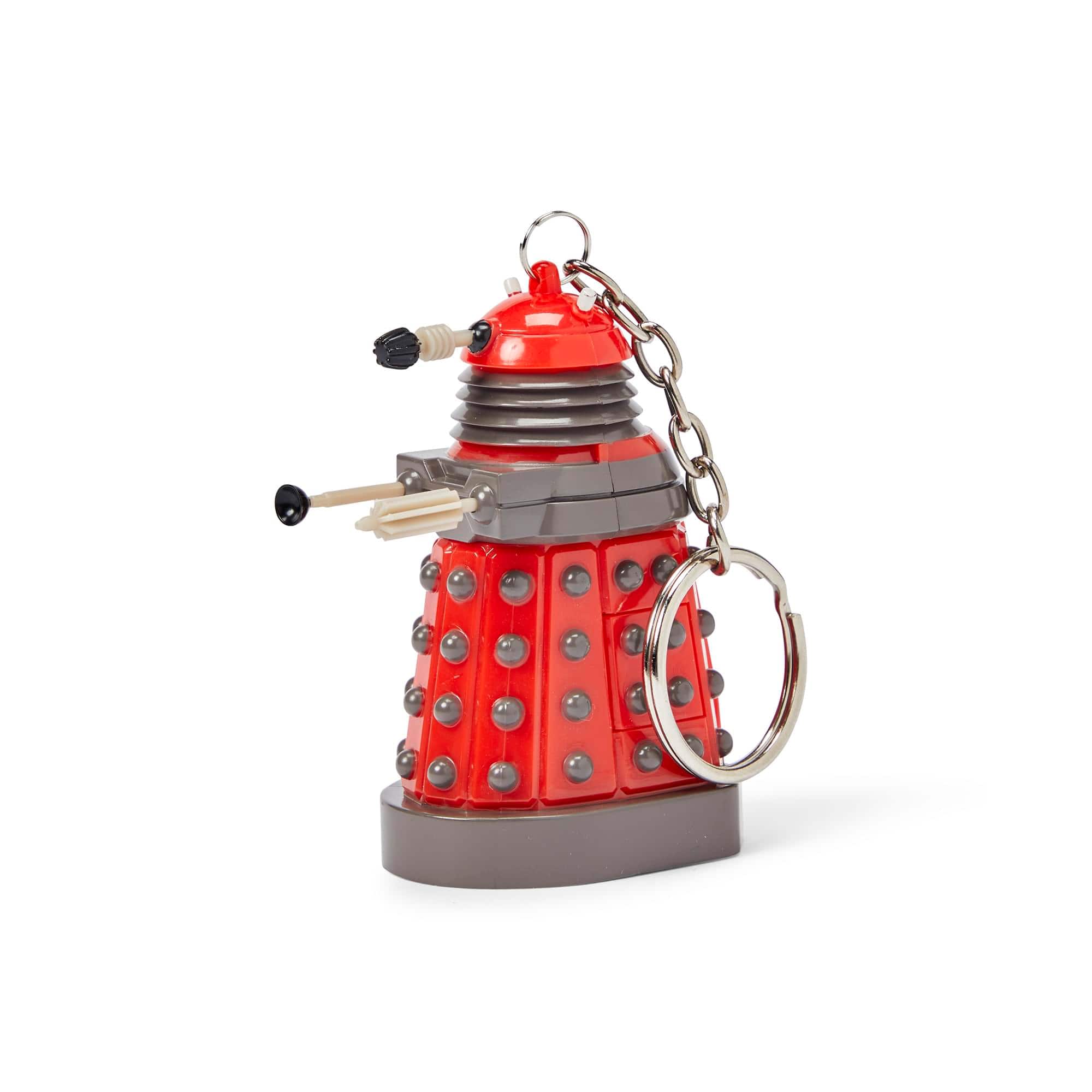 Seven20 - Doctor Who Dalek Keychain Flashlight - Red