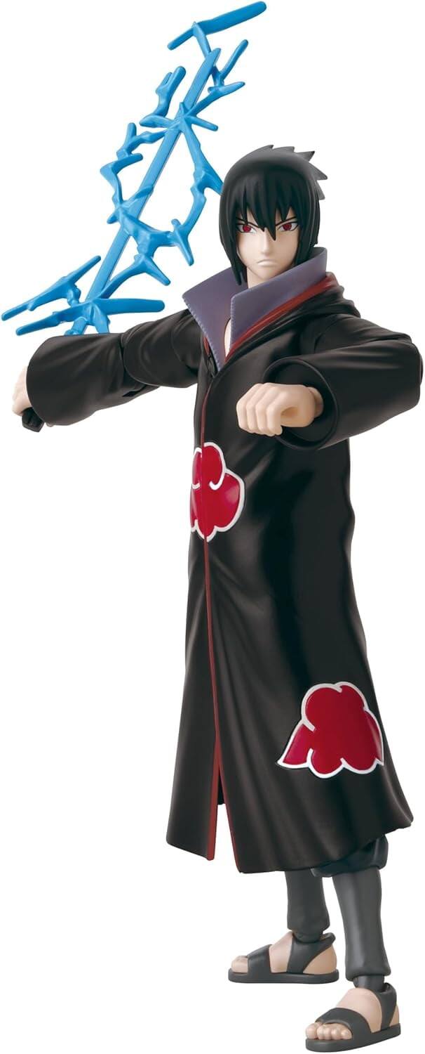 Angle. Bandai - Bandai - Naruto- Anime Heroes - Sasuke Taka Action Figure   - COLLECTIBLES - Multicolor.