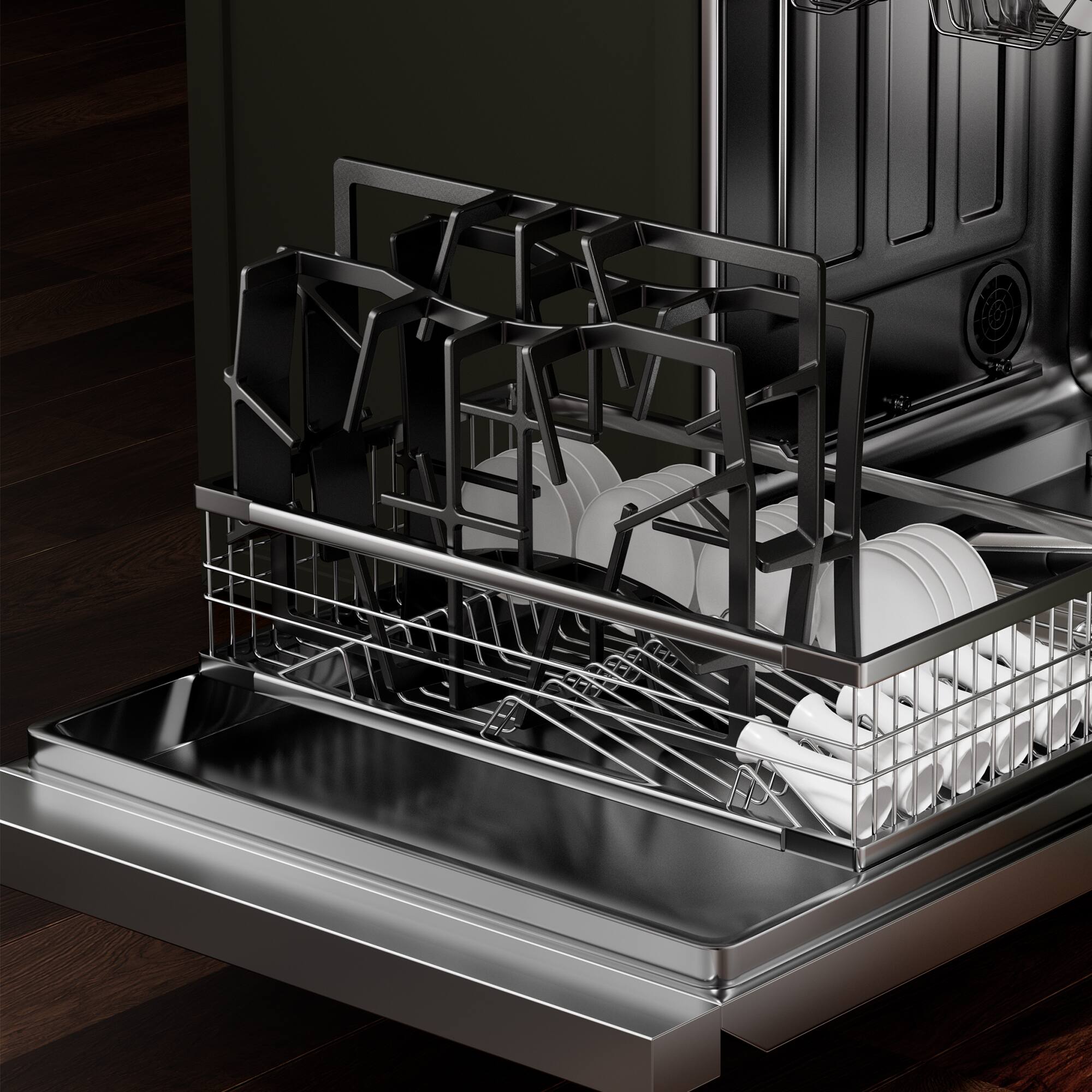 Alt View 1. Empava - 36 in. 5 Burners Recessed Gas Cooktop - Stainless Steel.