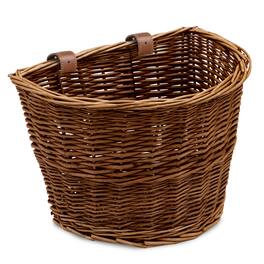 ProSource - Nantucket Bike Basket - Brown