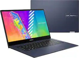 ASUS - Refurbished Excellent - Vivobook Go Flip 14” FHD Touch Intel Celeron N4500 1.1 GHz up to 2.8 GHz 4GB 128GB eMMC Windows 11 Home in S - Blue