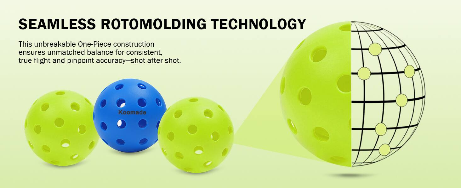 SEAMLESS ROTOMOLDING TECHNOLOGY

This unbreakable One-Piece construction ensures unmatched balance for consistent, true flight and pinpoint accuracy—shot after shot.
