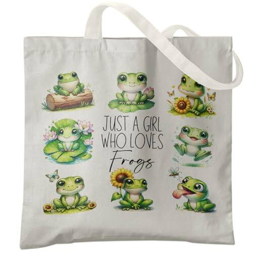 JUST A GIRL WHO LOVES Frogs