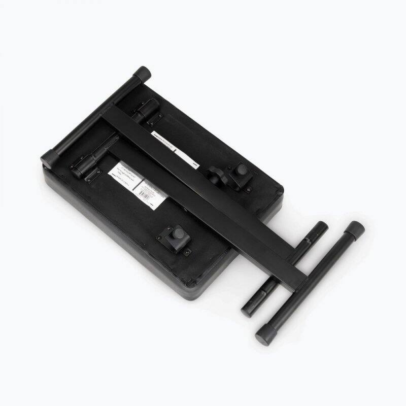 Alt View 4. On Stage Stands - On Stage KT7800 Three-Position X-Style Foldable Keyboard Bench (Black) - Black.