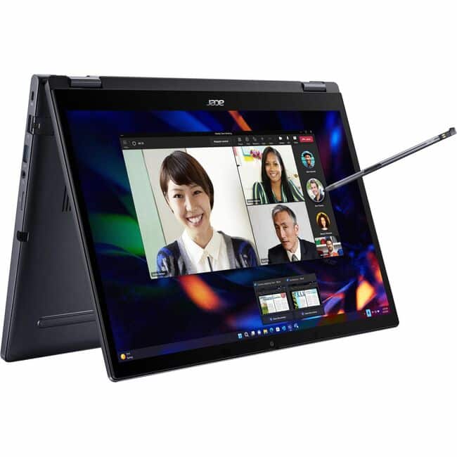 Acer - TravelMate P4 Spin 14 P414RN-53 TMP414RN-53-564W 14" Touchscreen 2 in 1 Notebook - WUXGA - Intel Core i5 13th Gen - Blue