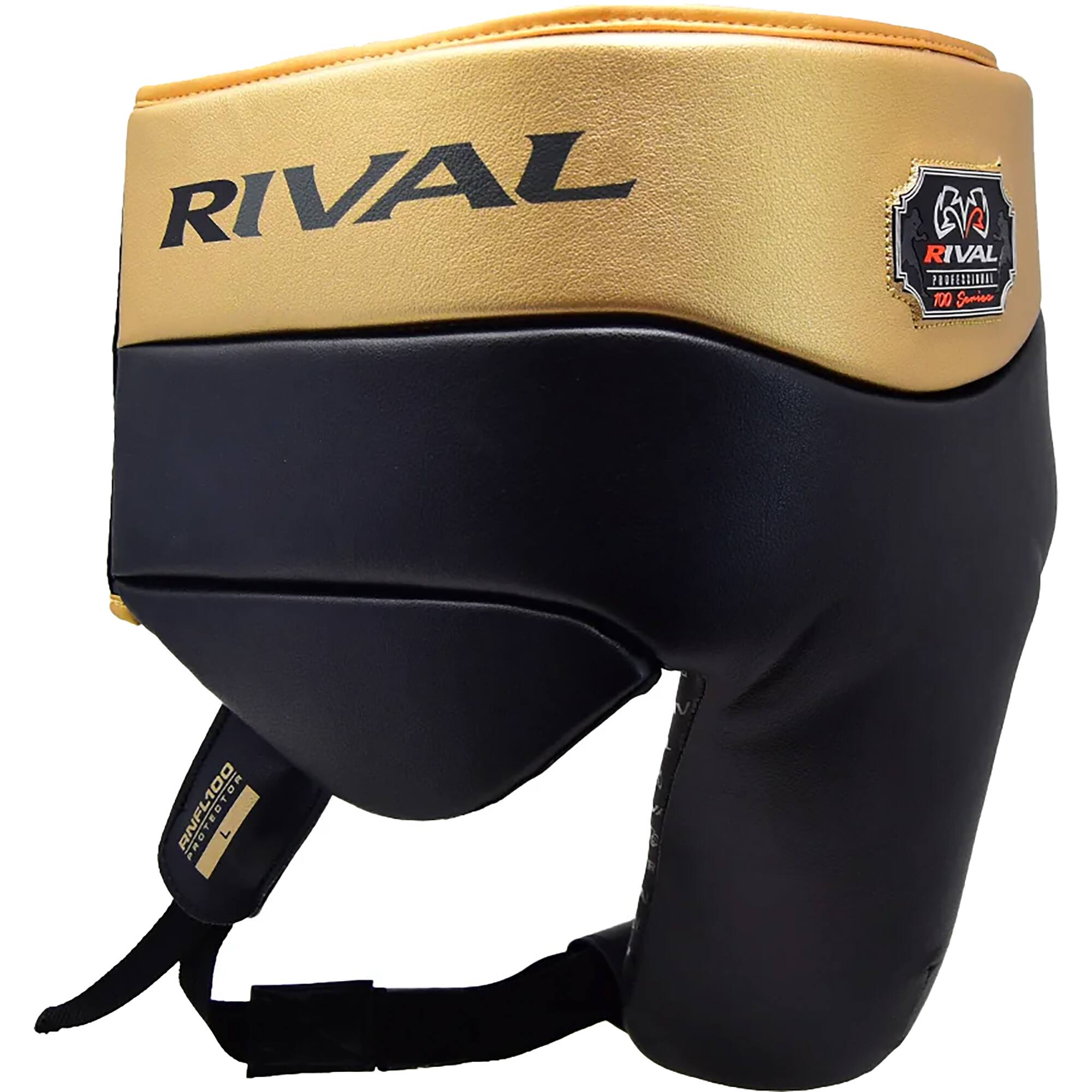 RIVAL - Boxing Professional Groin Protector with Laces - Large - Black/Gold price history on PriceWatchPro