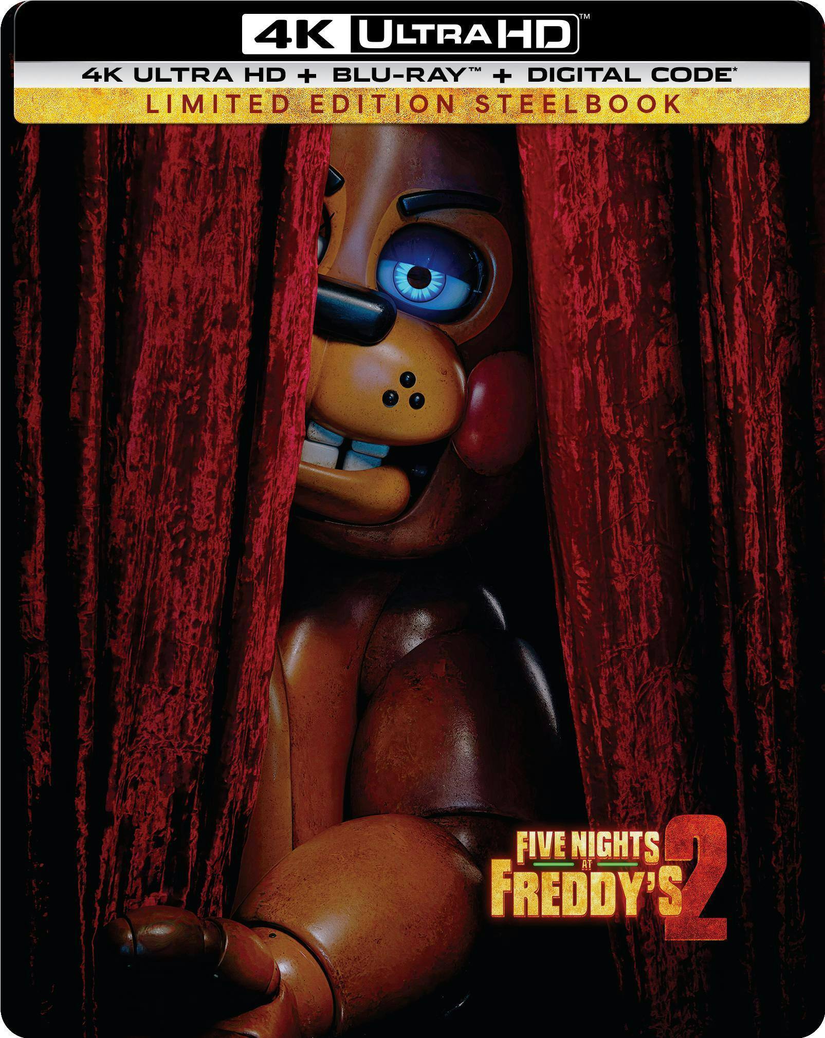 Angle. Five Nights at Freddy's 2 (Steelbook)   - 4K Blu-Ray.