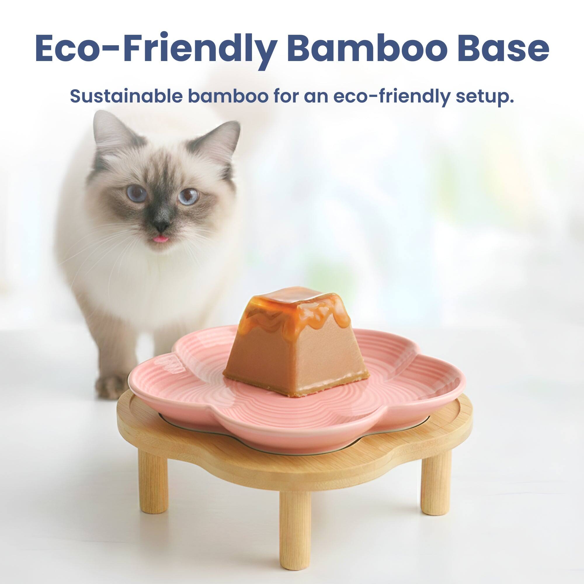 Eco-Friendly Bamboo Base  
Sustainable bamboo for an eco-friendly setup.
