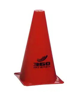 360 - Athletics 9" Pylon Cone - Red