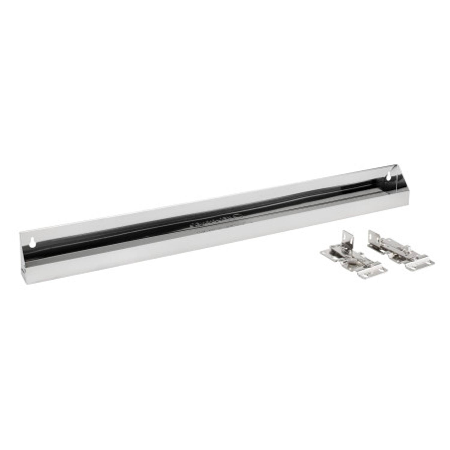 Front. Rev-A-Shelf - Rev-A-Shelf 31" Front Tip Out Sink Tray Organizer for Kitchen Sink, 6541-31-52 - Silver.