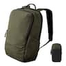 ALPAKA - Elements Backpack Pro & Modular Shoulder Pocket Max Bundle, 16" Laptop Travel Backpack with Phone & Passport Access - Green Axoflux 400D Ripstop Nylon