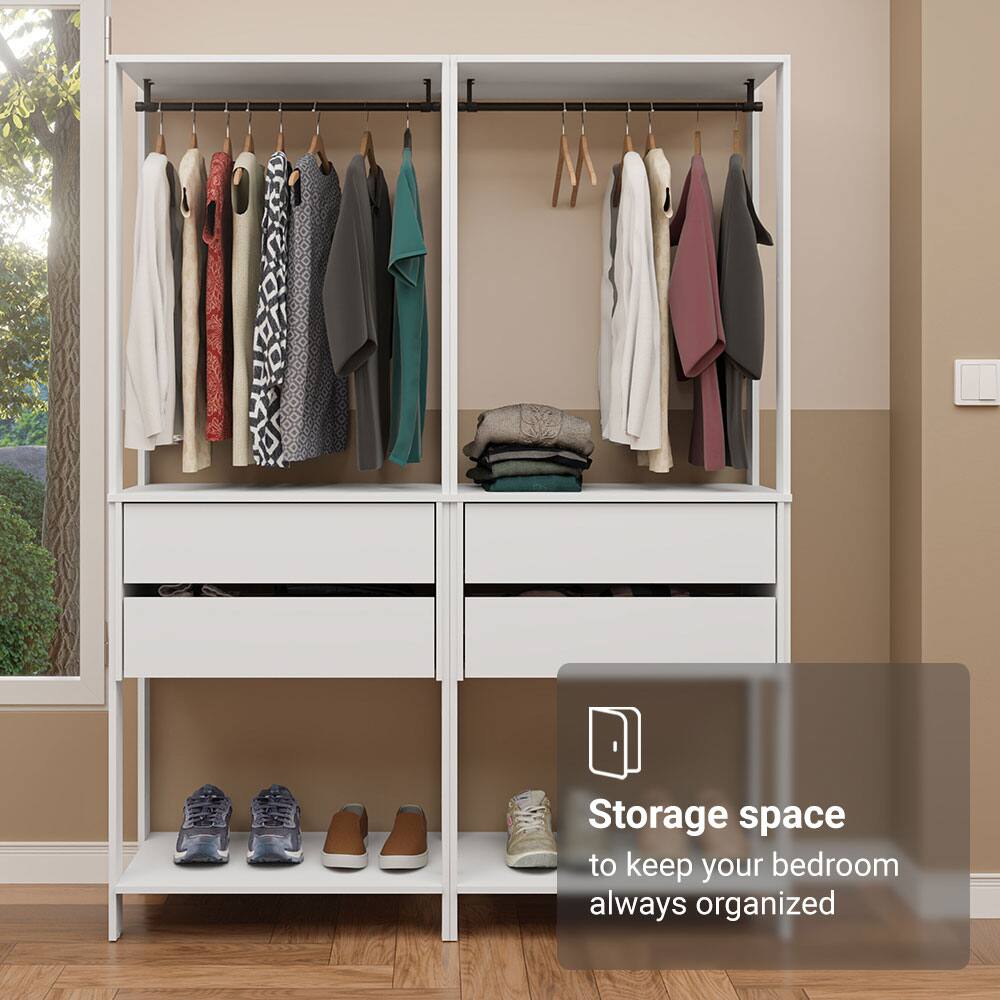 Storage space to keep your bedroom always organized