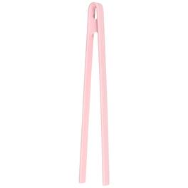 Unique Bargains - 1pc 11.4" Silicone Toast Tongs, Heat-Resistant Kitchen Utensil for Toaster, Salad, BBQ & Bacon - Pink