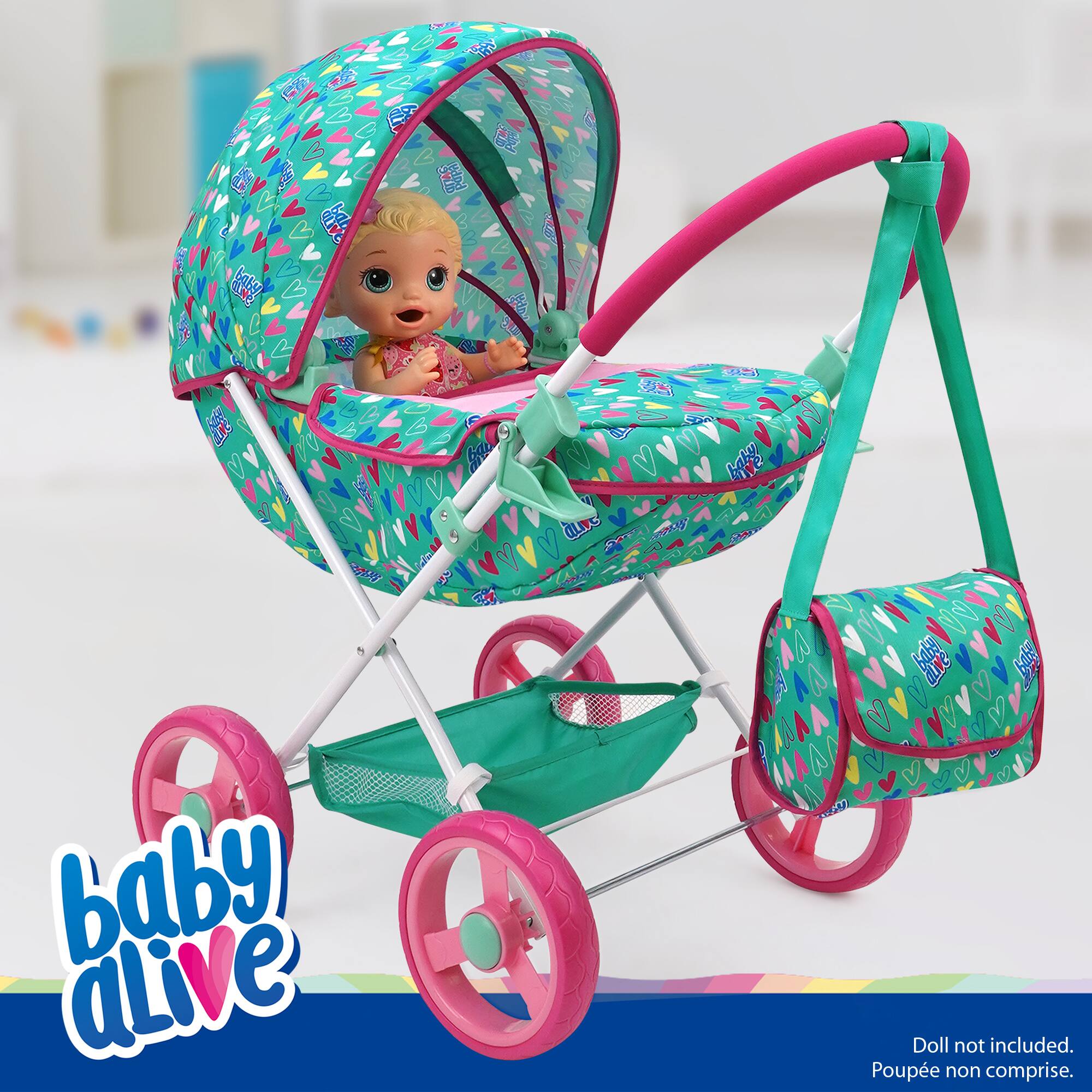 DE G auve baby alive Doll not included. Poupe non comprise.