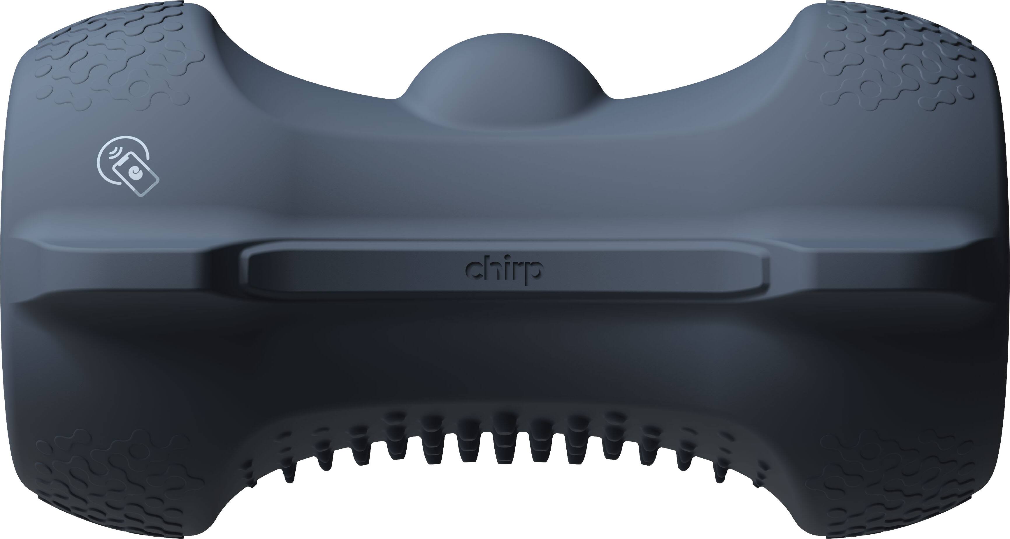 Angle. Chirp - Chirp Sole Vibe Heated Foot Massager - Slate.