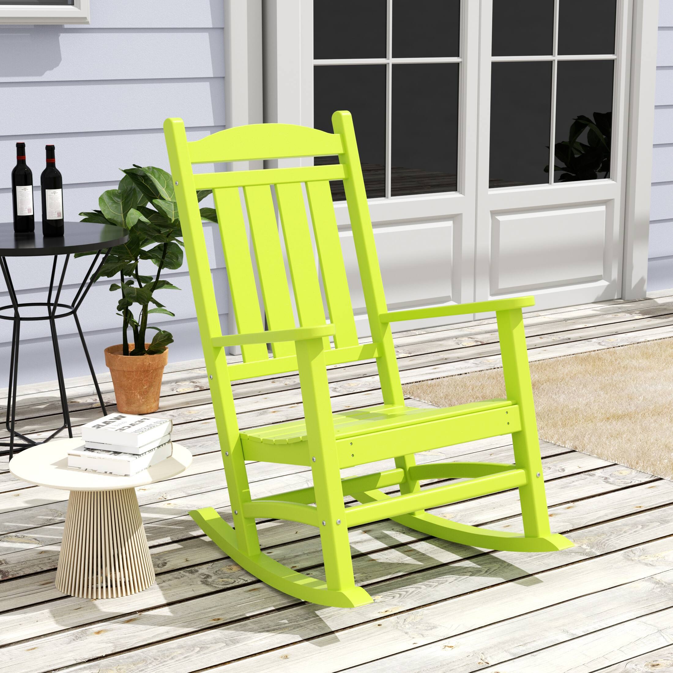 WestinTrends Malibu 3 Piece set Outdoor / Patio rocking chairs with a ...